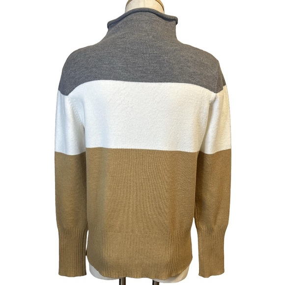 French Connection Mock Neck Sweater/Medium - Picture 2 of 4